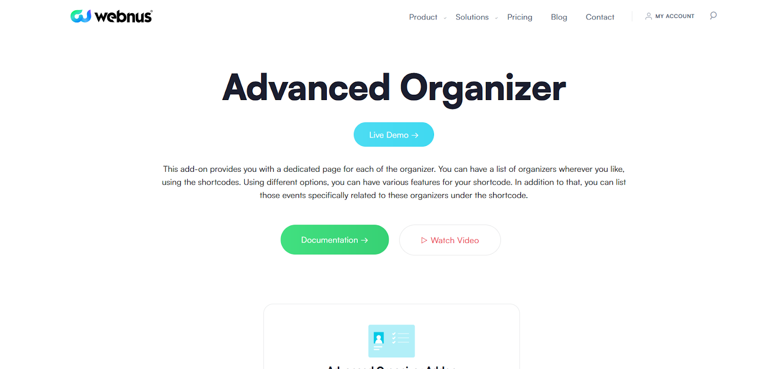 Advanced Organizer