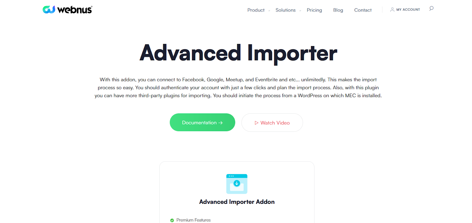 Advanced Importer