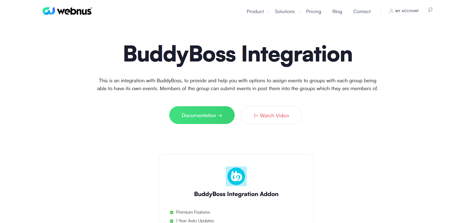 BuddyBoss интеграцию