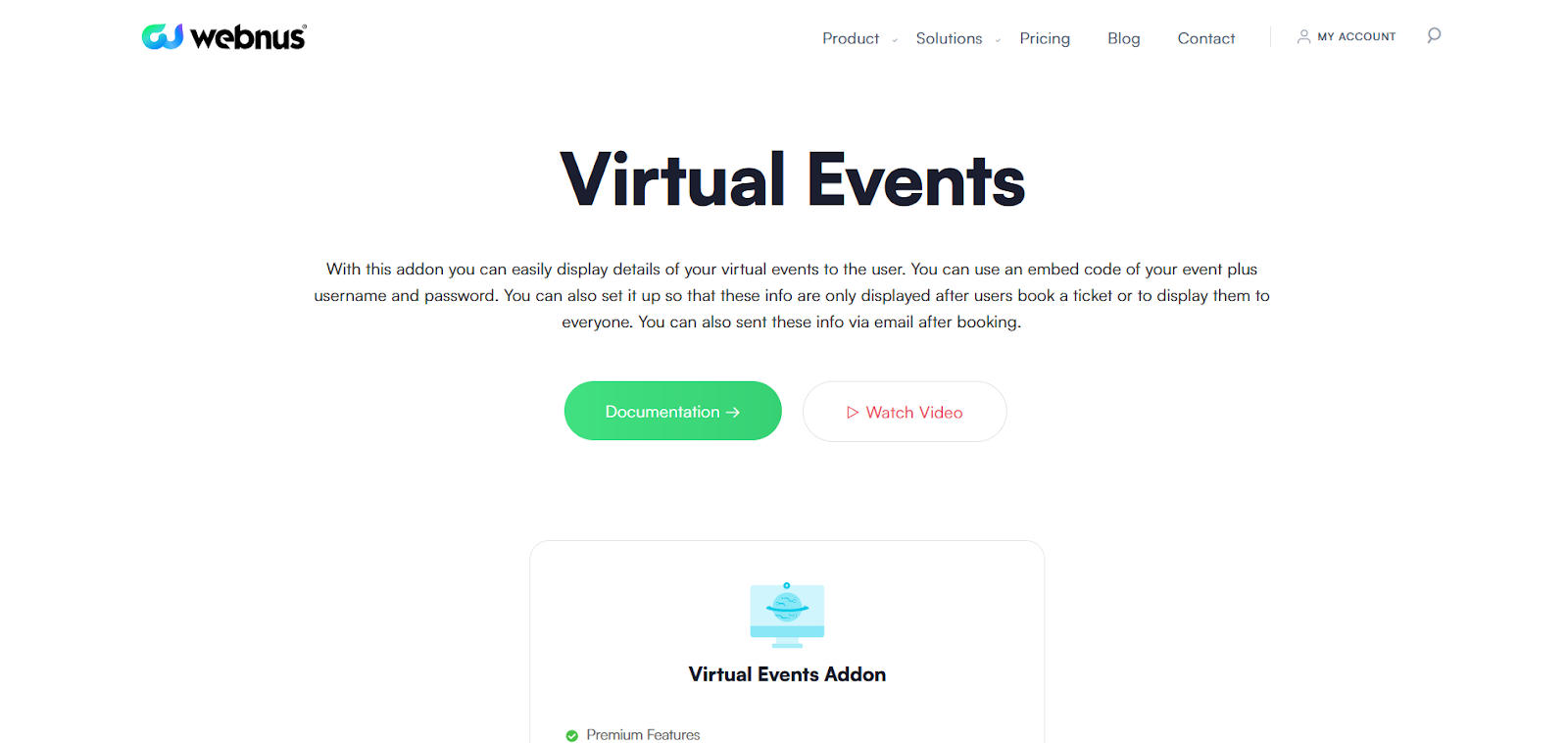 Virtual events