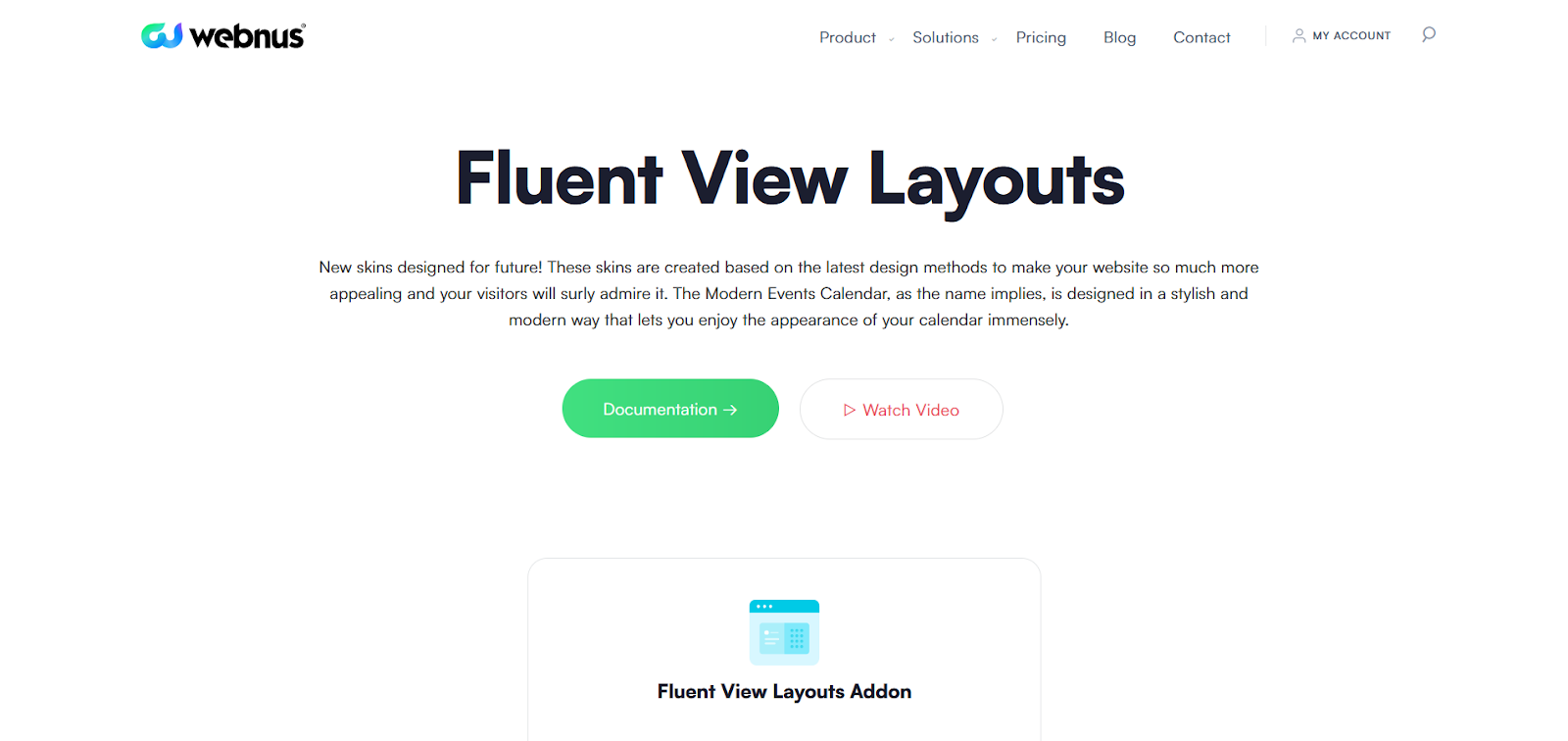 Макеты Fluent View