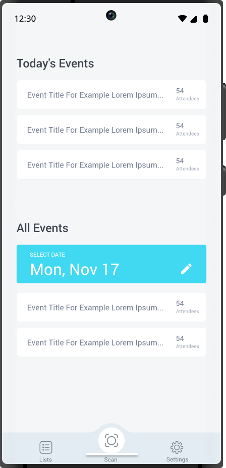 filtering tickets by their type, time, or specific attendee groups