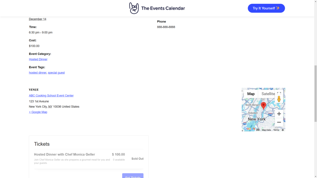 The Events Calendar