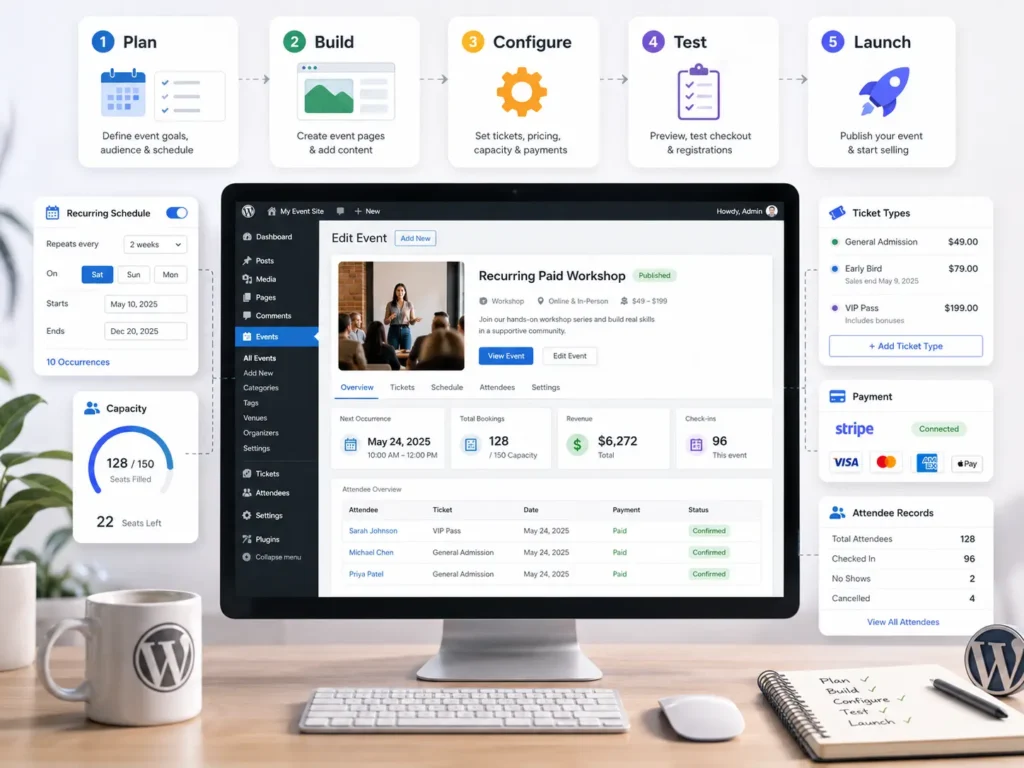 How to Create an Event Website with WordPress and MEC 2 create an event website with WordPress