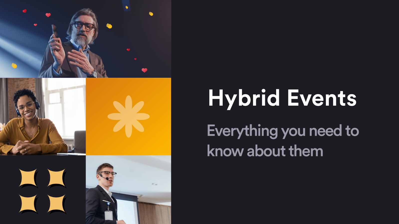 Planifiez un événement hybride