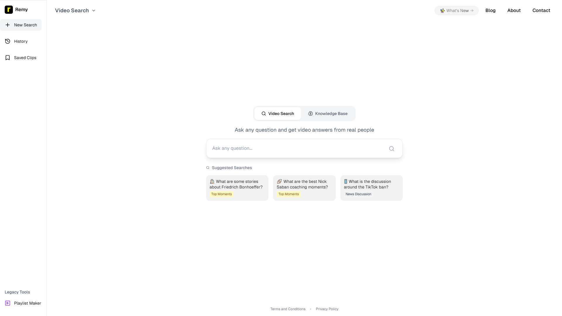 Useremy&nbsp;: recherchez efficacement du contenu vidéo