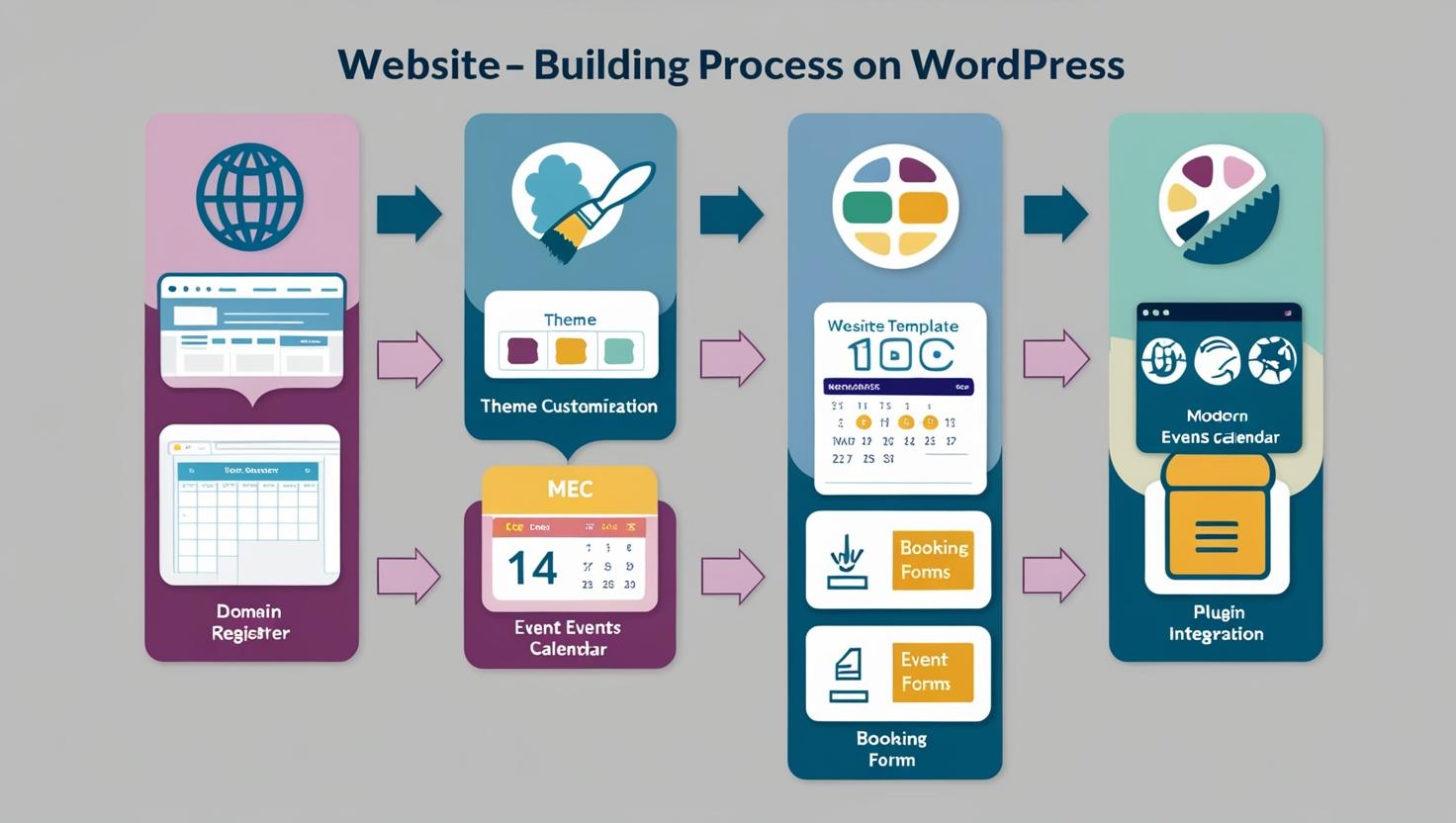 Steps to Build Your Event Booking Website with WordPress and MEC