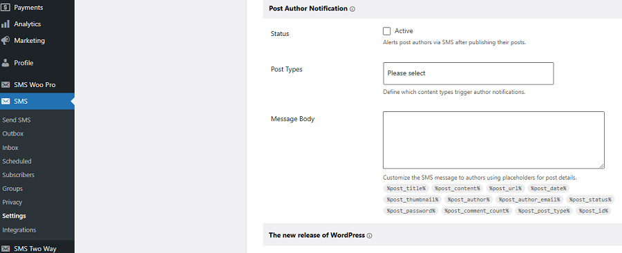 Automate SMS Notifications on Your WordPress