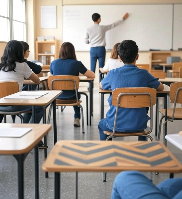 Classroom Style Event Seating Arrangement