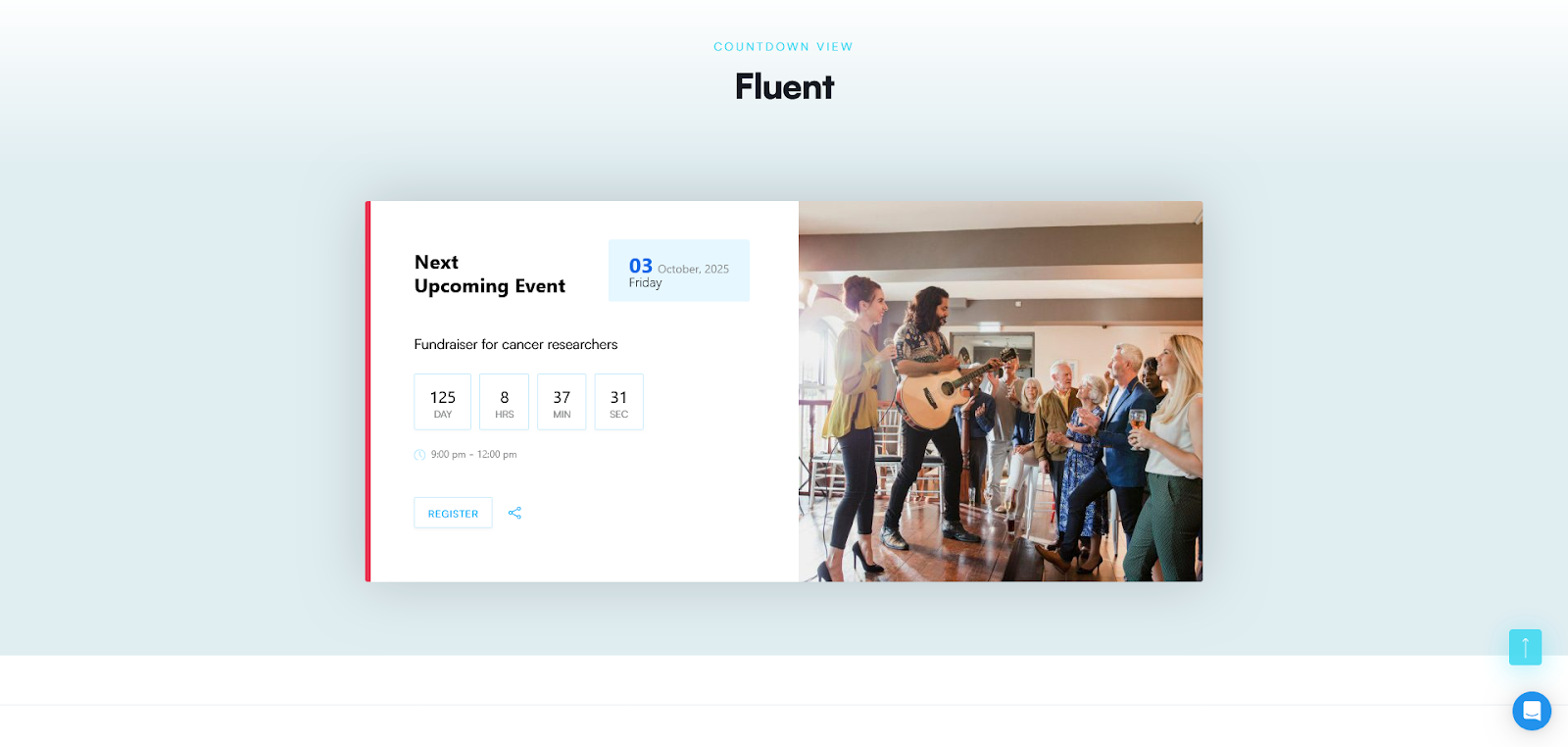 Fluent View Layout | Plan a Conference