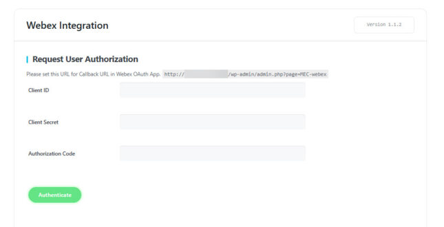Webex Integration  4