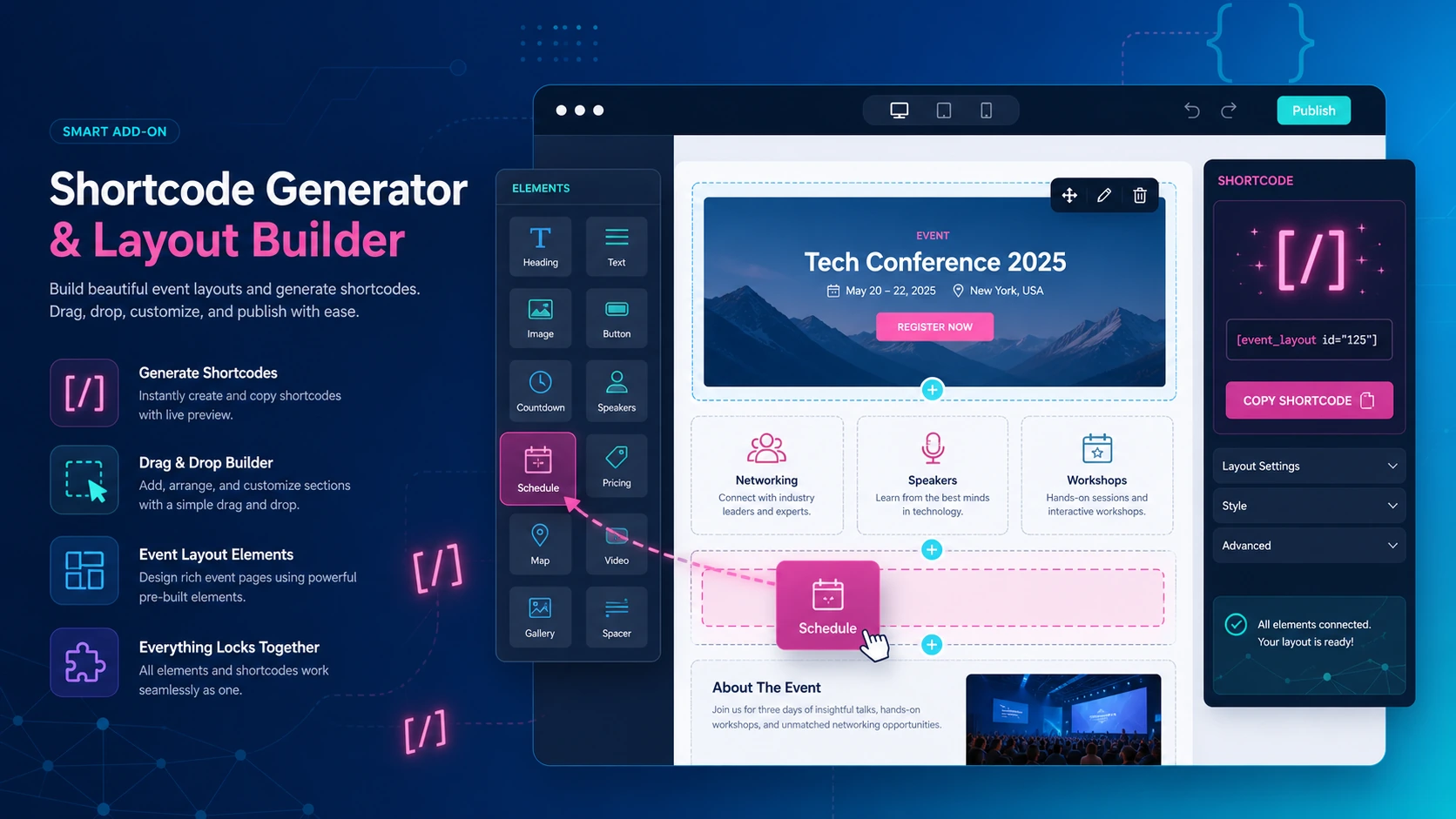 MEC Elementor Shortcode Builder Addon | Webnus