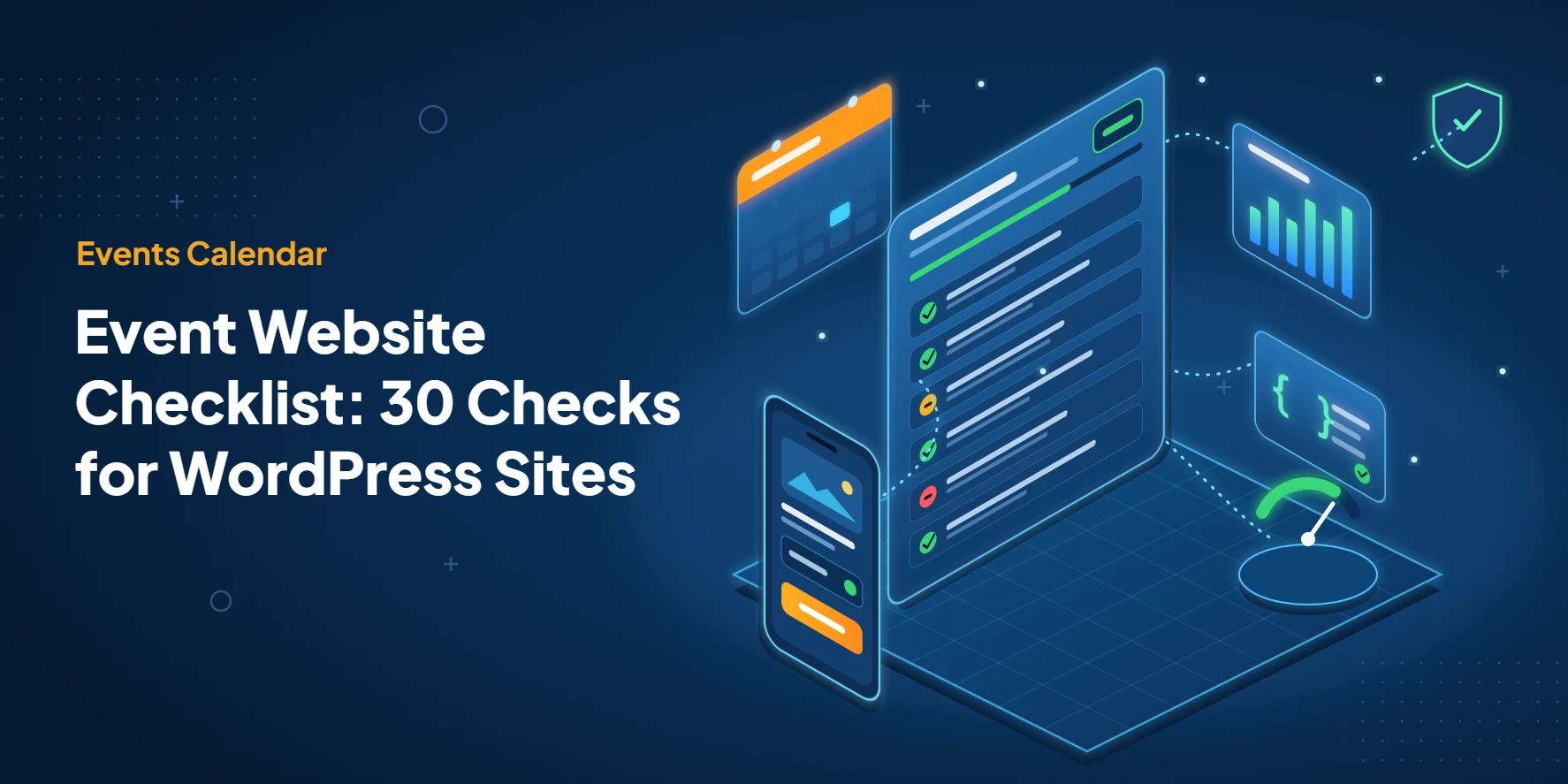Event website checklist: 30 checks for WordPress sites