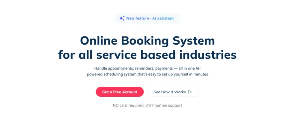 SimplyBook.me online booking system for service businesses