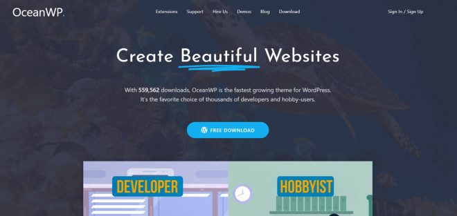 OceanWP Theme | Best Elementor themes