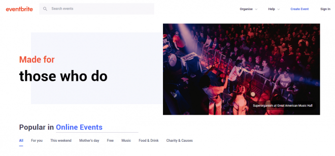 EventBrite | Best Event Management Software List