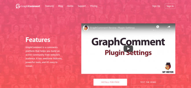 GraphComment | Best WordPress Comment Plugins