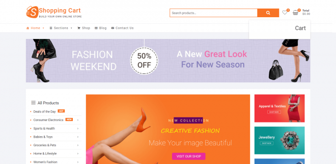 best free woocommerce themes for small store