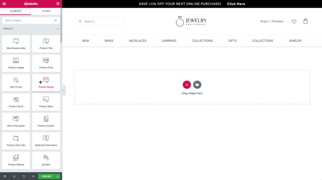 Edit Page | Elementor WooCommerce Builder Edit Page | Elementor WooCommerce Builder