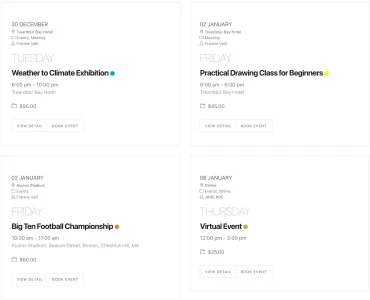 Modern Events Calendar 7