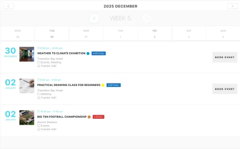 Modern Events Calendar 32